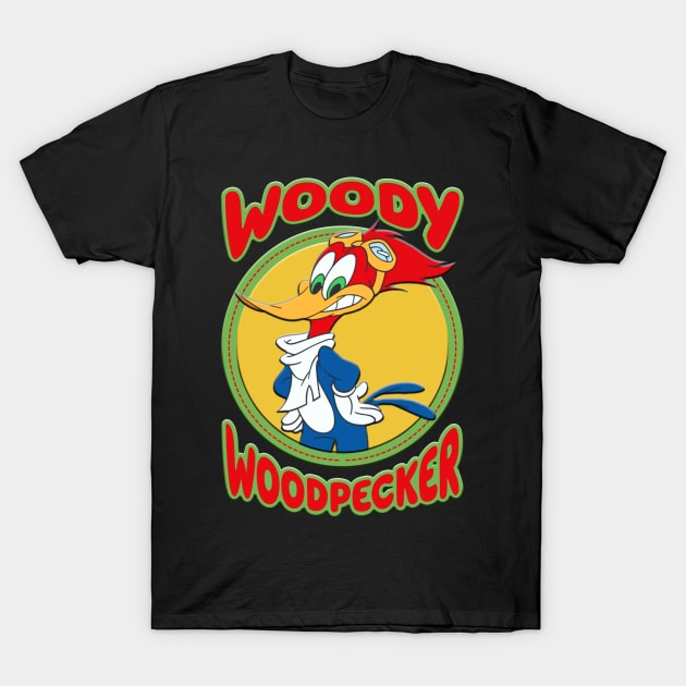 WOODY WOODPECKER BOOT T-Shirt by hackercyberattackactivity